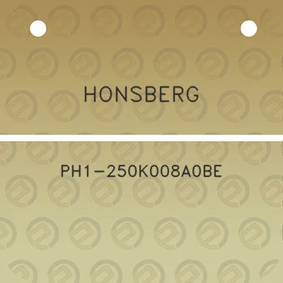 honsberg-ph1-250k008a0be