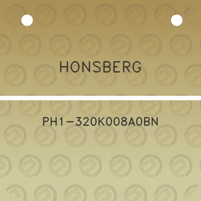 honsberg-ph1-320k008a0bn