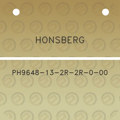 honsberg-ph9648-13-2r-2r-0-00