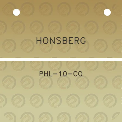 honsberg-phl-10-co