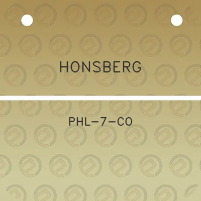 honsberg-phl-7-co