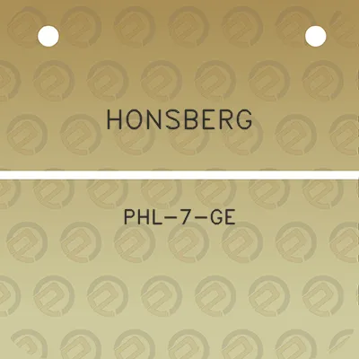 honsberg-phl-7-ge