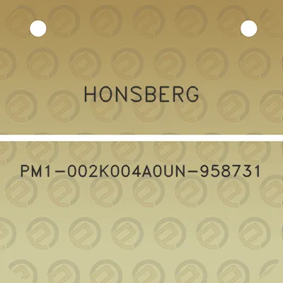 honsberg-pm1-002k004a0un-958731