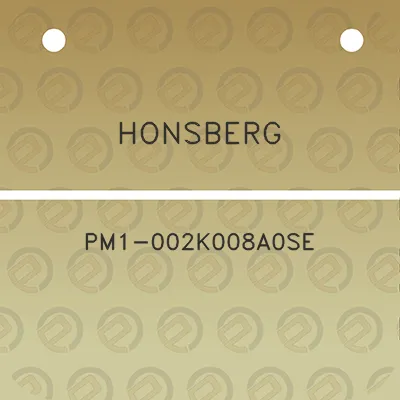 honsberg-pm1-002k008a0se