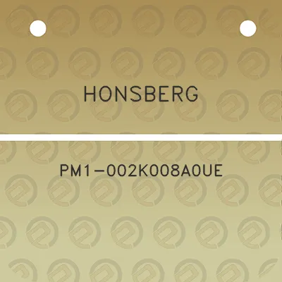 honsberg-pm1-002k008a0ue