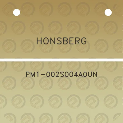 honsberg-pm1-002s004a0un