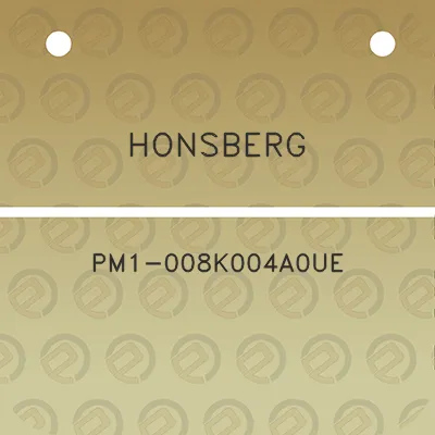 honsberg-pm1-008k004a0ue