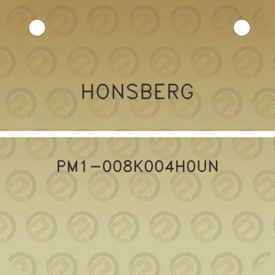 honsberg-pm1-008k004h0un