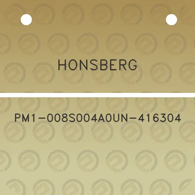 honsberg-pm1-008s004a0un-416304