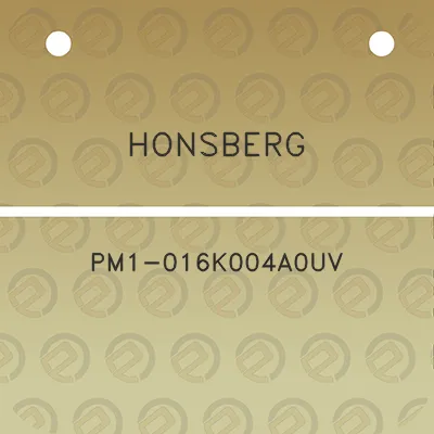 honsberg-pm1-016k004a0uv