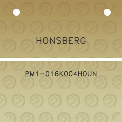 honsberg-pm1-016k004h0un