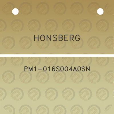 honsberg-pm1-016s004a0sn