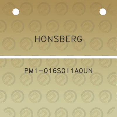 honsberg-pm1-016s011a0un