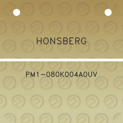 honsberg-pm1-080k004a0uv