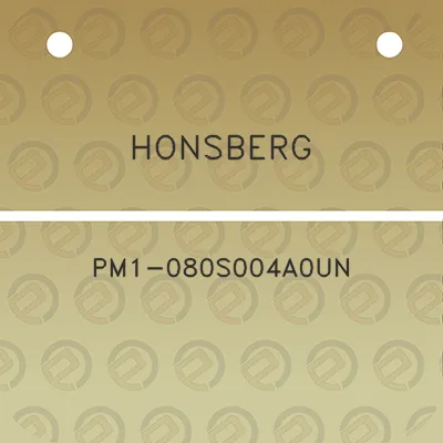 honsberg-pm1-080s004a0un