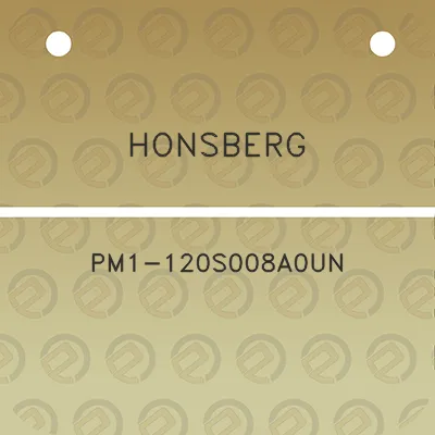 honsberg-pm1-120s008a0un