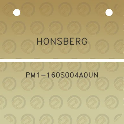 honsberg-pm1-160s004a0un