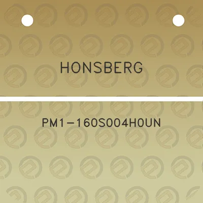 honsberg-pm1-160s004h0un