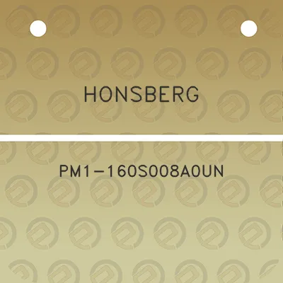 honsberg-pm1-160s008a0un