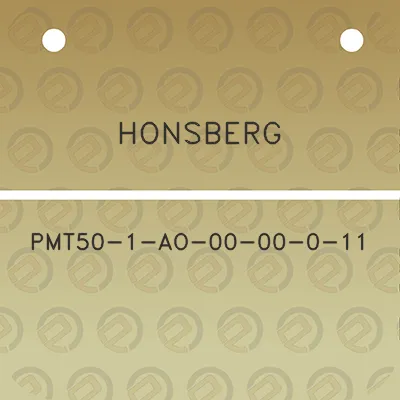 honsberg-pmt50-1-ao-00-00-0-11