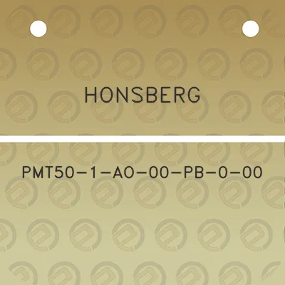 honsberg-pmt50-1-ao-00-pb-0-00