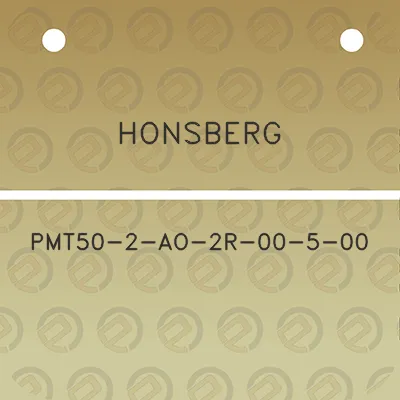 honsberg-pmt50-2-ao-2r-00-5-00