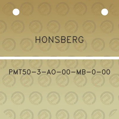 honsberg-pmt50-3-ao-00-mb-0-00