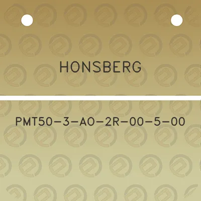 honsberg-pmt50-3-ao-2r-00-5-00