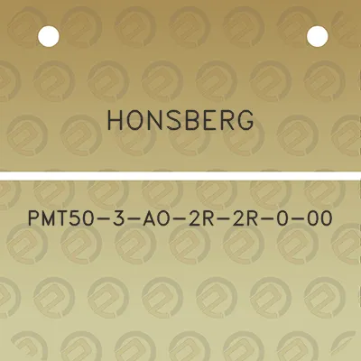 honsberg-pmt50-3-ao-2r-2r-0-00