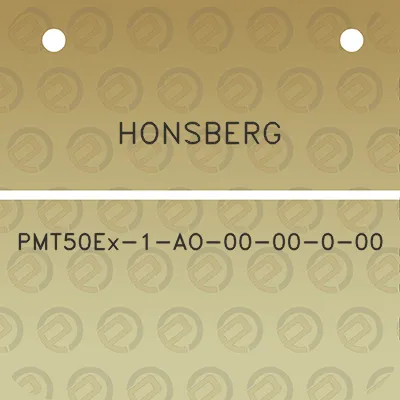 honsberg-pmt50ex-1-ao-00-00-0-00