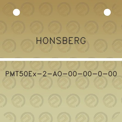 honsberg-pmt50ex-2-ao-00-00-0-00