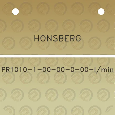 honsberg-pr1010-1-00-00-0-00-lmin