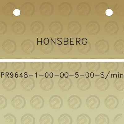 honsberg-pr9648-1-00-00-5-00-smin