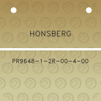 honsberg-pr9648-1-2r-00-4-00