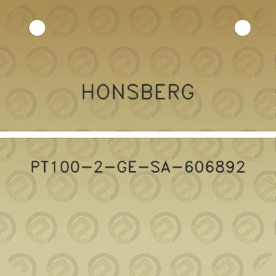 honsberg-pt100-2-ge-sa-606892