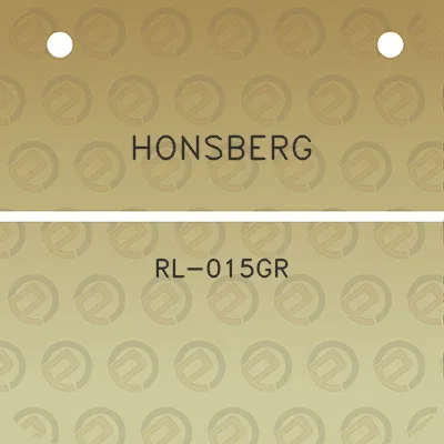 honsberg-rl-015gr