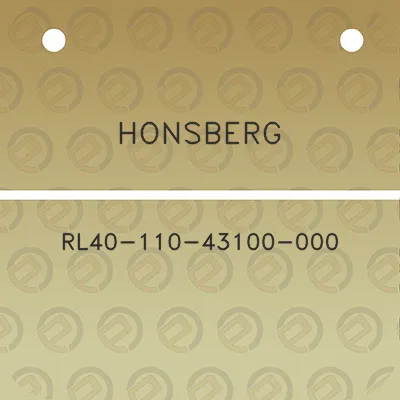 honsberg-rl40-110-43100-000