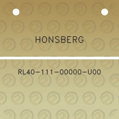 honsberg-rl40-111-00000-u00