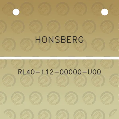 honsberg-rl40-112-00000-u00