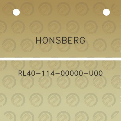 honsberg-rl40-114-00000-u00