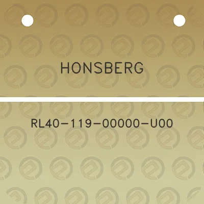 honsberg-rl40-119-00000-u00