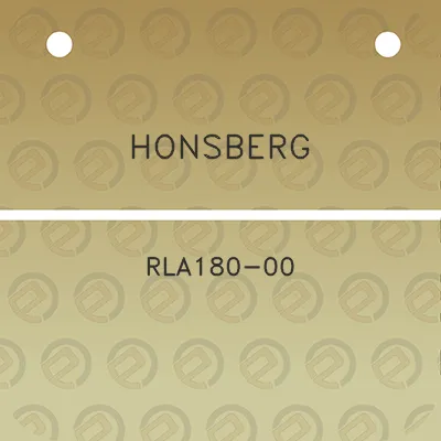 honsberg-rla180-00