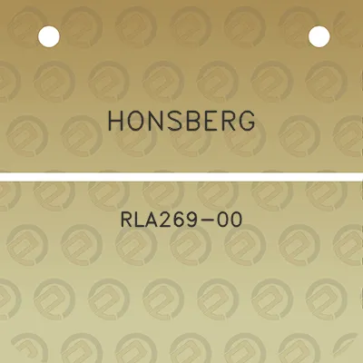 honsberg-rla269-00