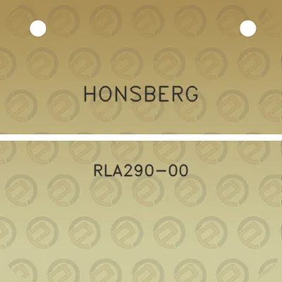 honsberg-rla290-00