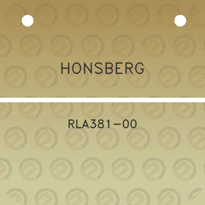 honsberg-rla381-00