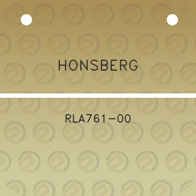 honsberg-rla761-00