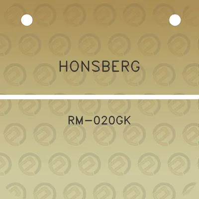 honsberg-rm-020gk