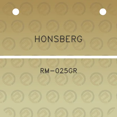 honsberg-rm-025gr