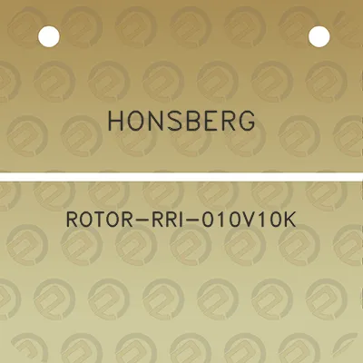 honsberg-rotor-rri-010v10k