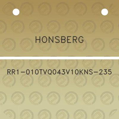 honsberg-rr1-010tvq043v10kns-235